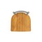 Holland Bar Stool Co 25" Low Back Swivel Counter Stool, Nickel Finish, Med Oak Seat 41125ANMedOak - alternate 3